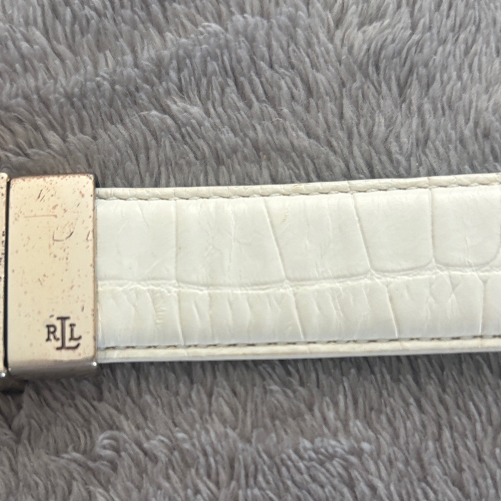 Ralph Lauren Green or White (reversible)Women's Belt - Picture 2 of 4